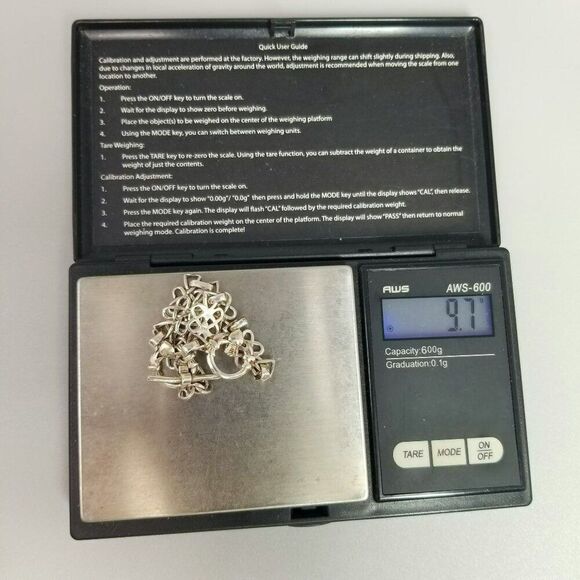 Vintage Sterling Silver Celtic Infinity Love Knots Link Bracelet Claddagh Toggle - Picture 6 of 8